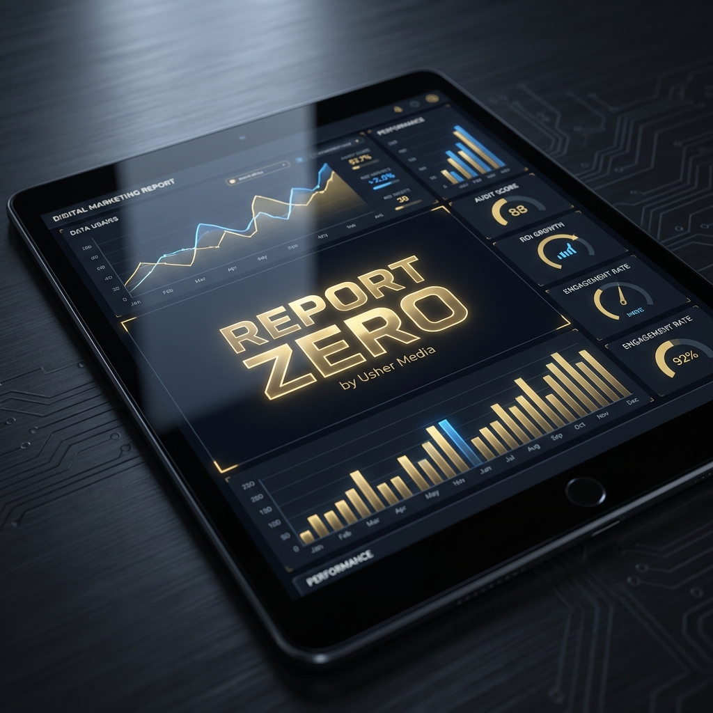 Usher Media Report Zero - Premium Digital Audit